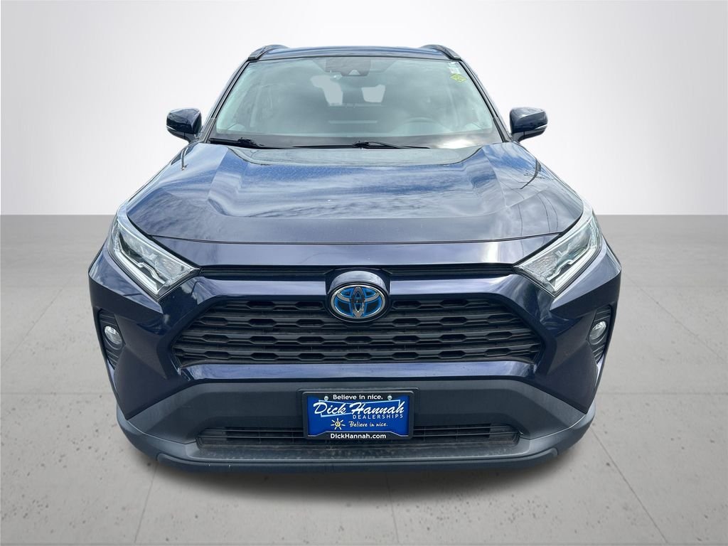 Used 2020 Blue Toyota XLE image 3
