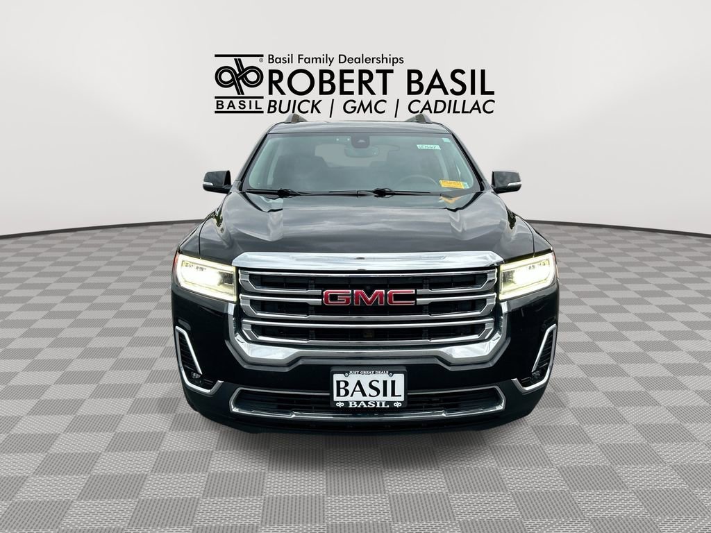 Used 2023 Ebony Twilight Metallic GMC SLT image 3