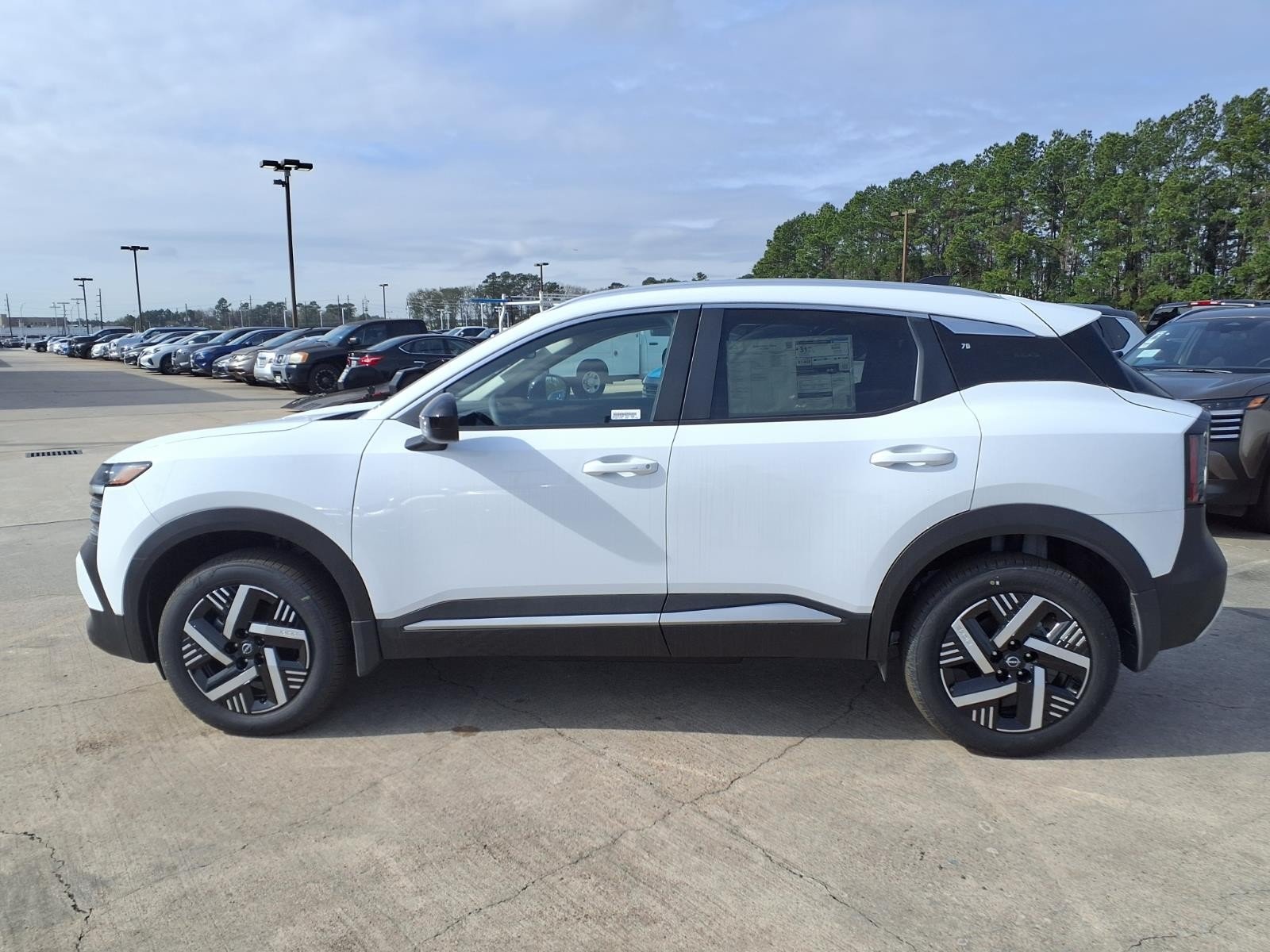 2026 Nissan Kicks SV White at Robbins Nissan