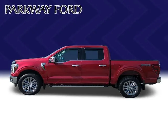 Used 2025 Red Ford Lariat image 2