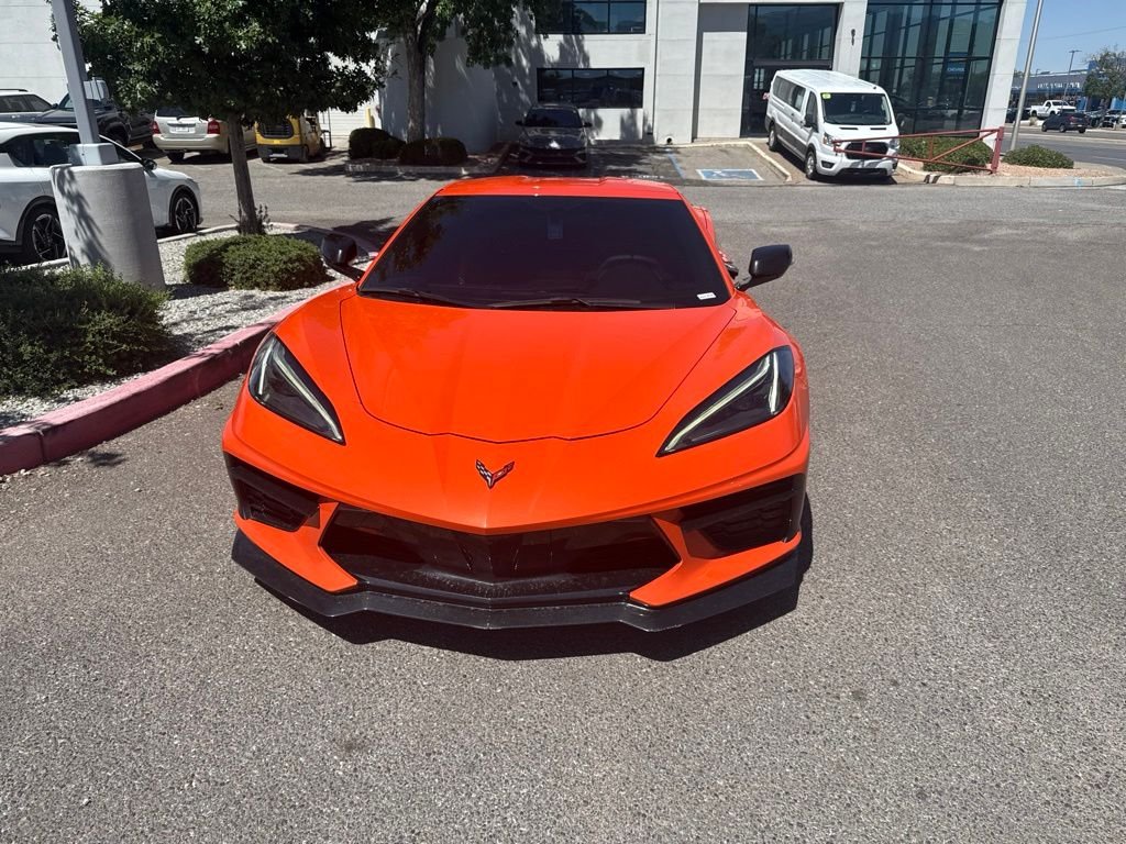Used 2020 Orange Chevrolet Stingray image 2
