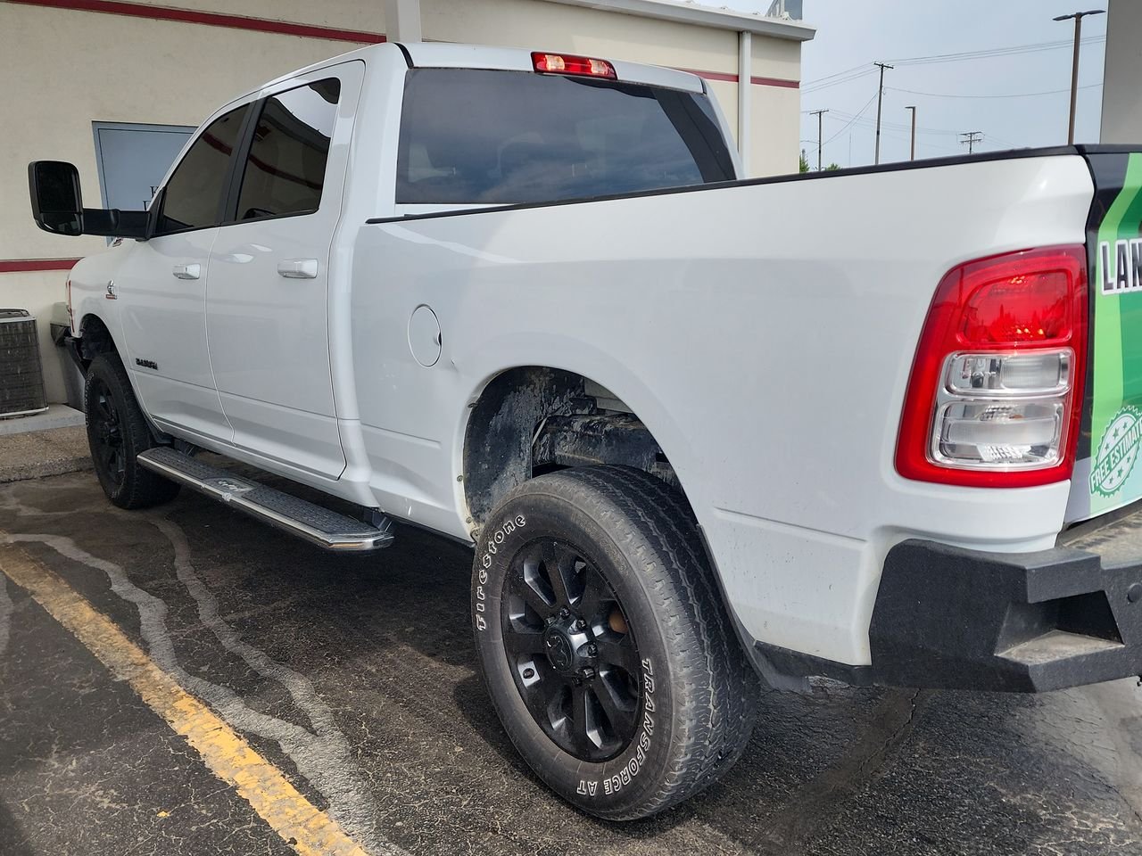 Used 2021 Bright White Clearcoat Ram Big Horn image 11