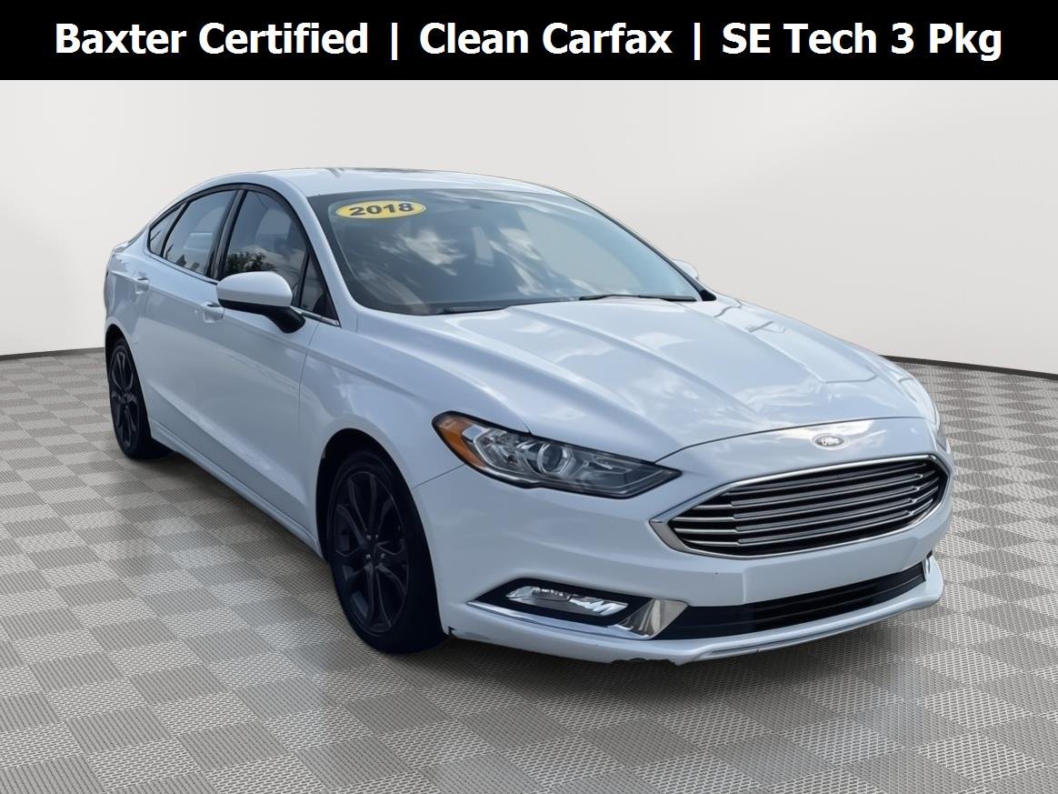 Used 2018 Oxford White Ford SE image 1