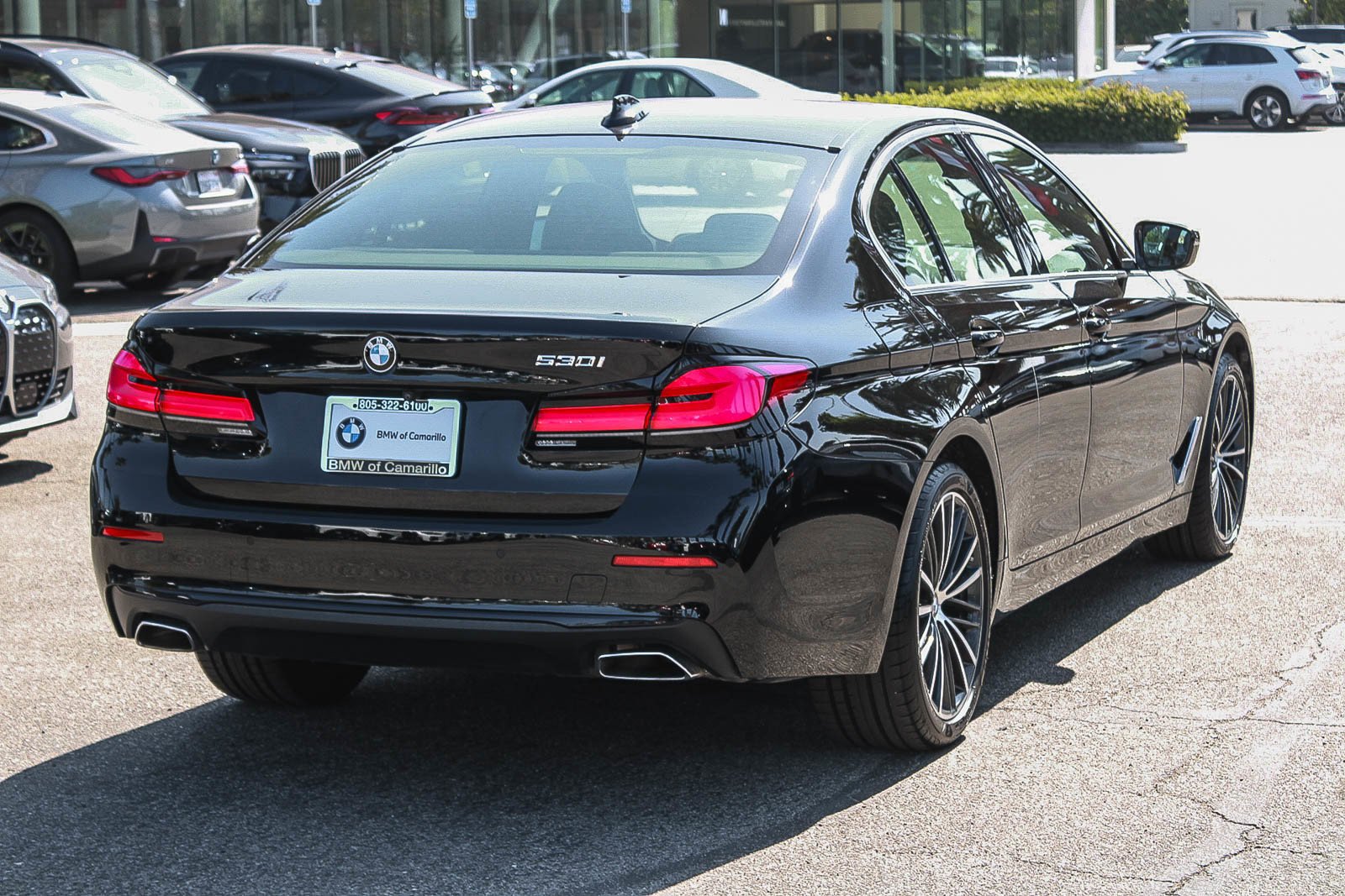 Used 2023 Jet Black BMW 530i image 6