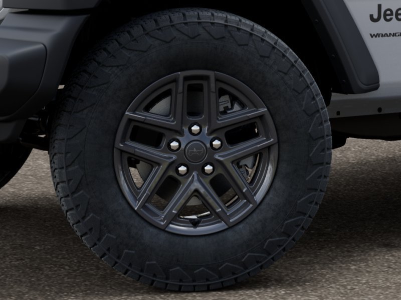 New 2026 Bright White Clear-Coat Exterior Paint Jeep Sport S image 4