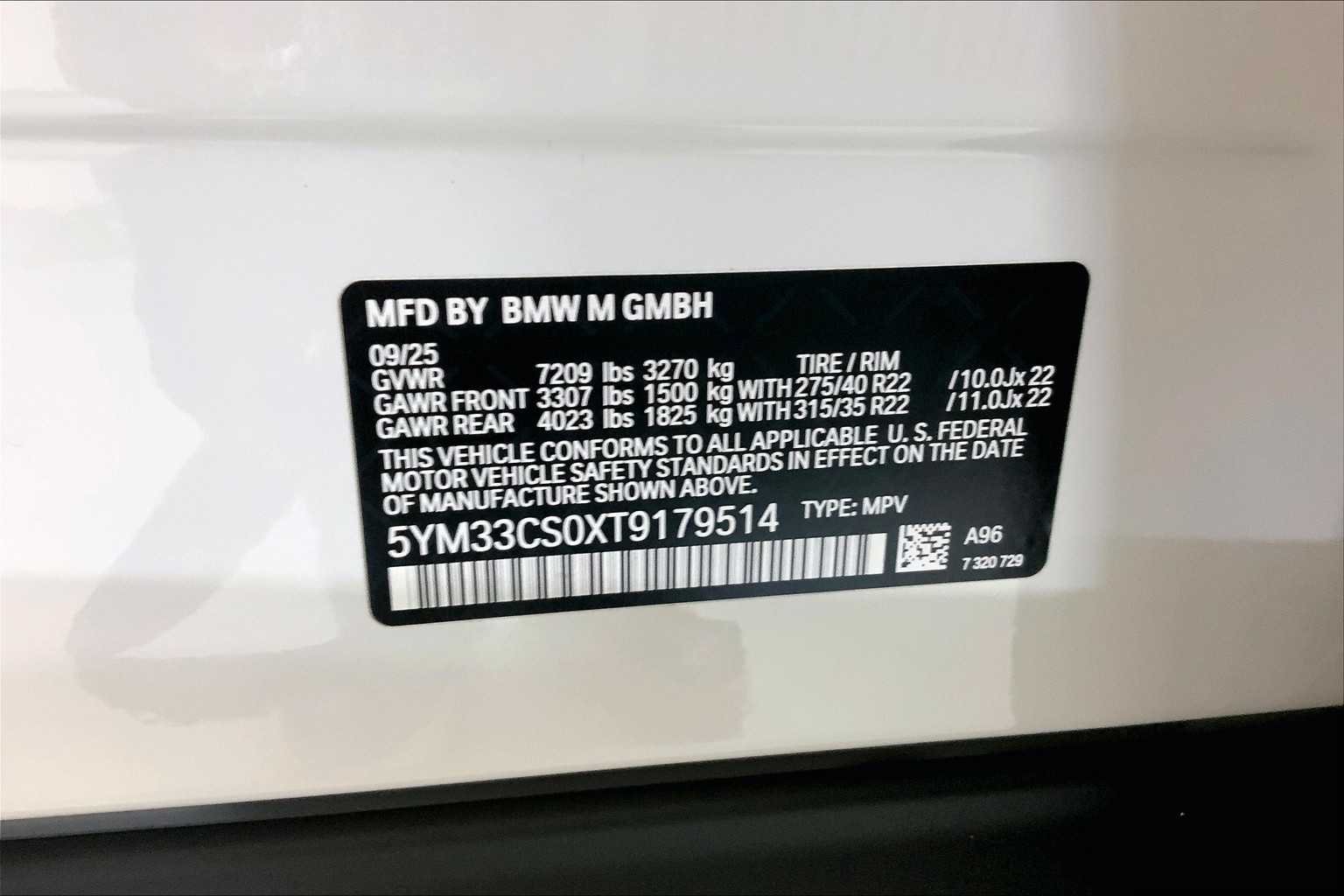 New 2026 Mineral White Metallic BMW Label image 21