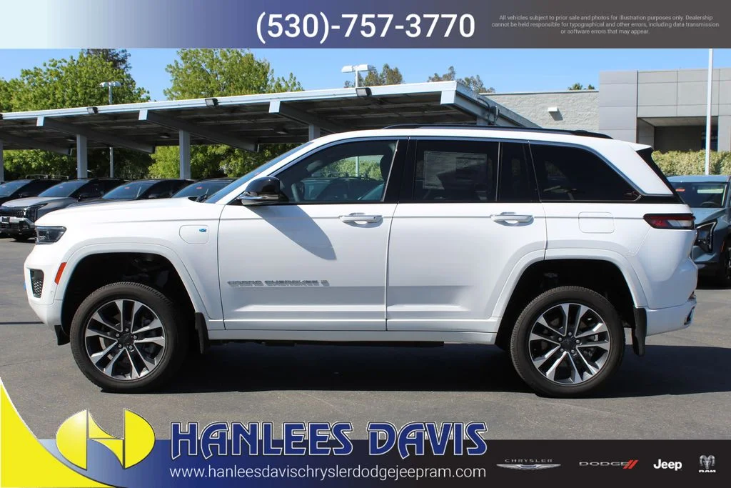 New 2023 White Jeep Overland 4xe image 2