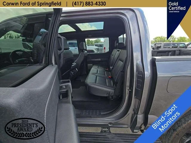 Used 2023 Carbonized Gray Metallic Ford Lariat image 8