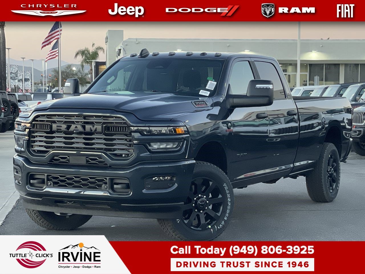 New 2026 Forged Blue Metallic RAM Big Horn image 1