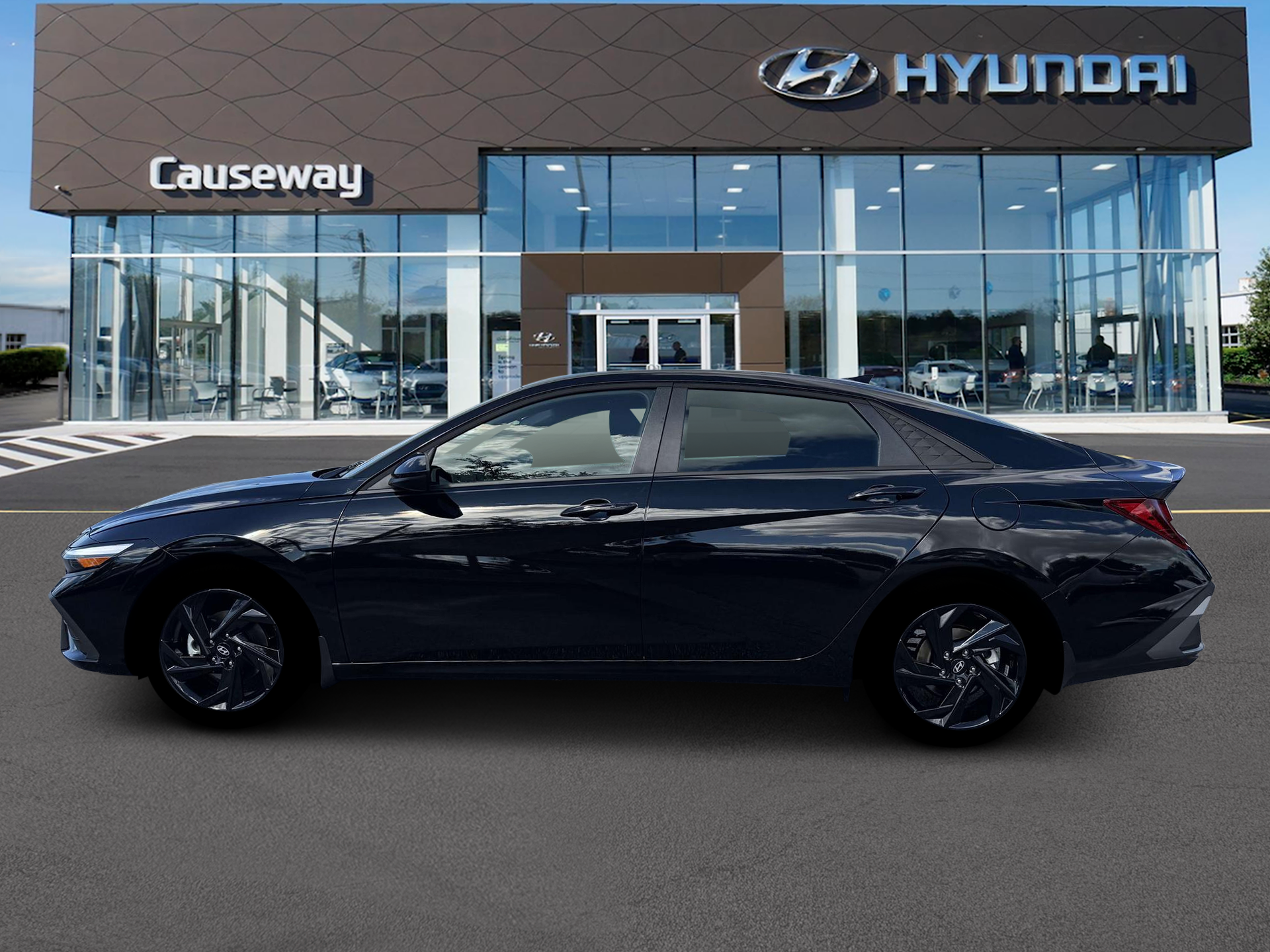 New 2026 Black Hyundai SEL Sport image 3