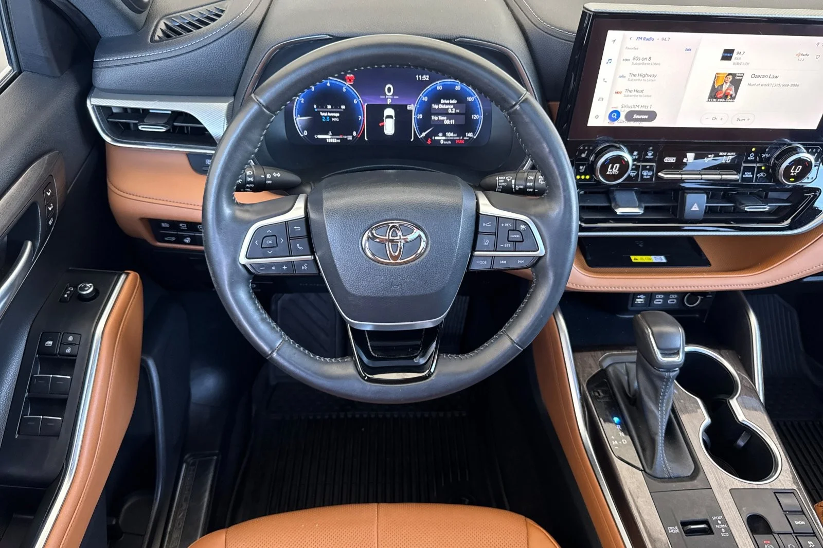 Used 2023 MIDNIGHT BLACK Toyota Platinum image 13