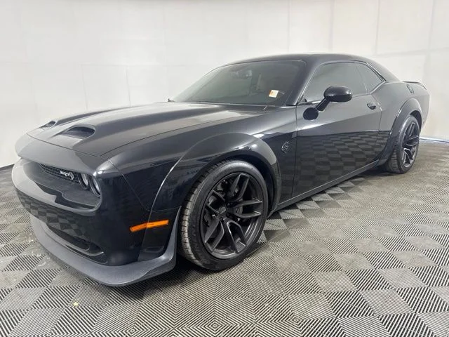 Certified Used 2019 Pitch Black Clearcoat Dodge SRT Hellcat Redeye Widebody image 8