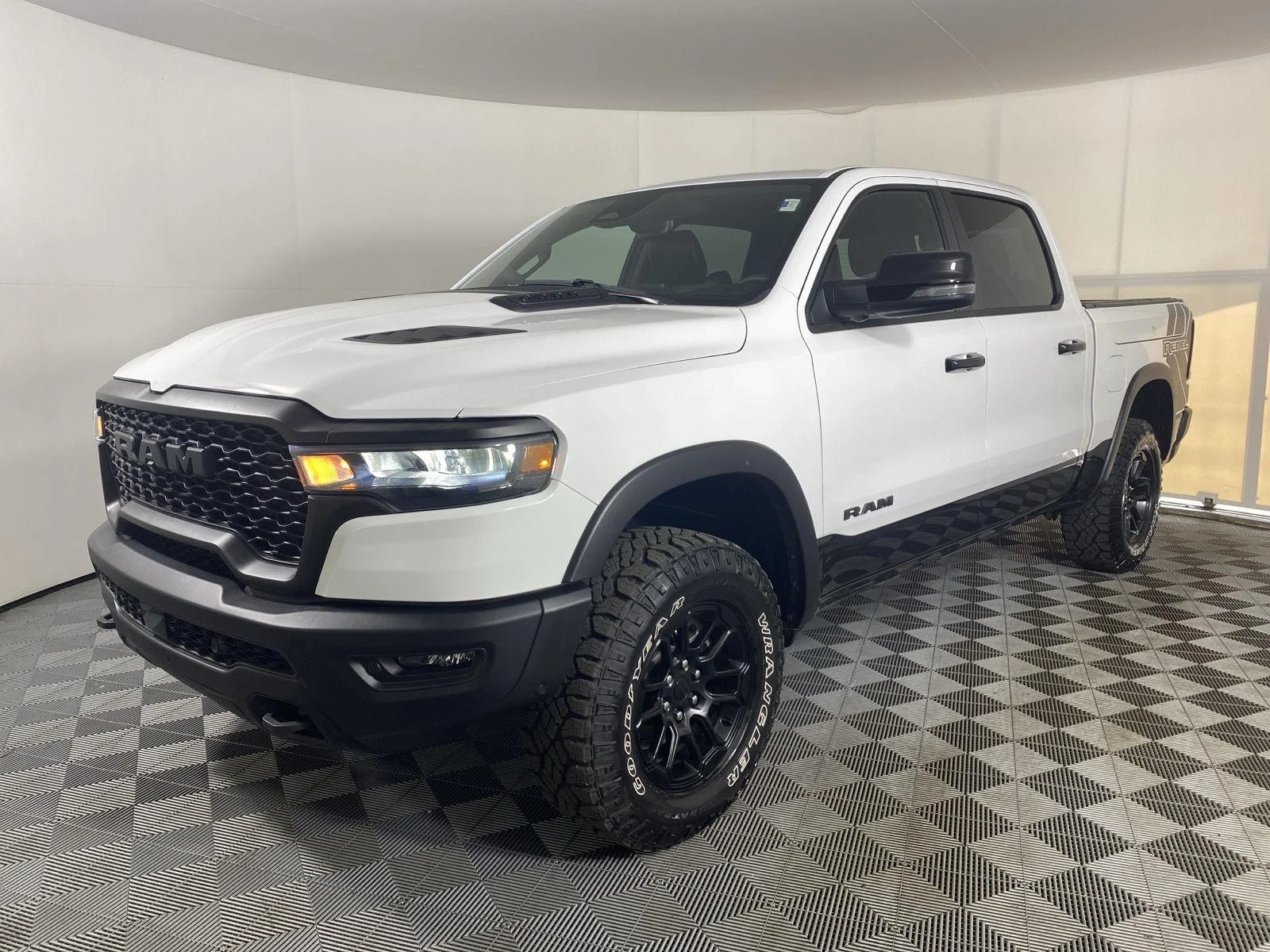 Used 2025 Bright White Clearcoat Ram Rebel image 12