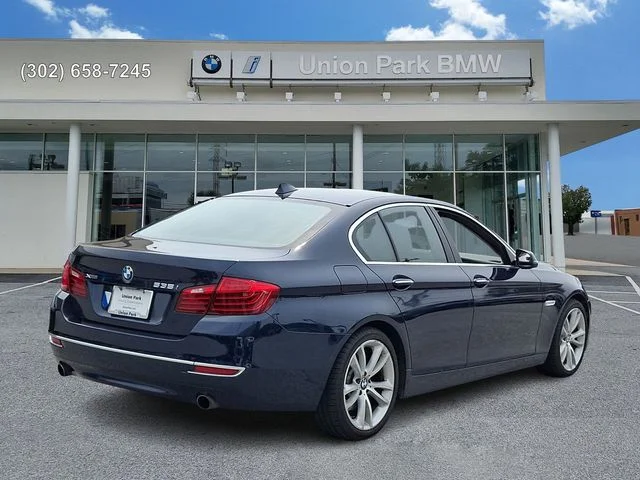 Used 2015 Imperial Blue Metallic BMW 535i xDrive image 4
