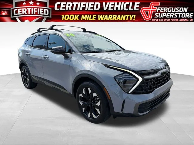 Used 2024 Gray Kia X-Line image 1