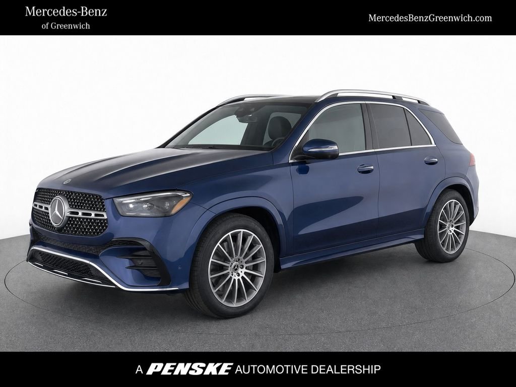 Certified Used 2024 Twilight Blue Metallic Mercedes-Benz GLE 450e image 1