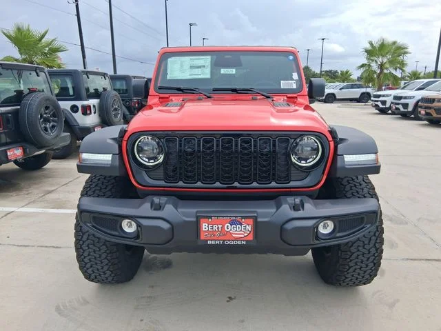 New 2026 Firecracker Red Clear-Coat Exterior Paint Jeep Willys image 2