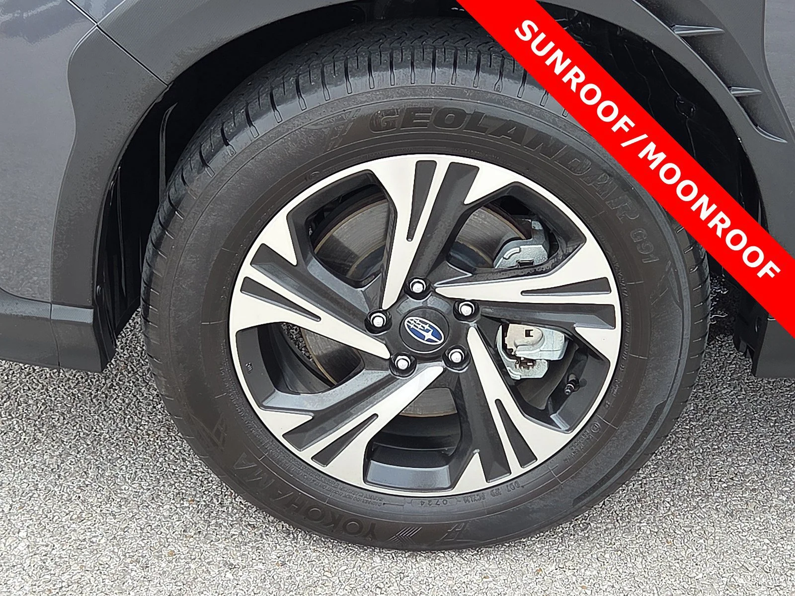 Used 2024 Magnetite Gray Metallic Subaru Premium image 7