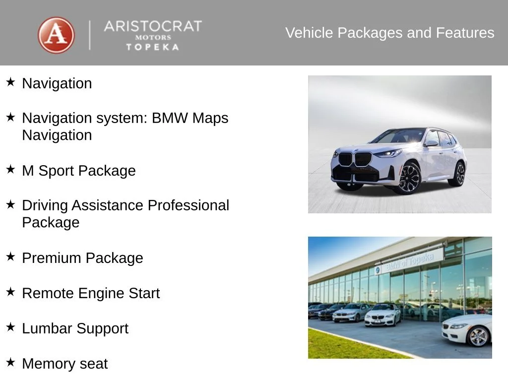 New 2026 White BMW 30 xDrive image 3
