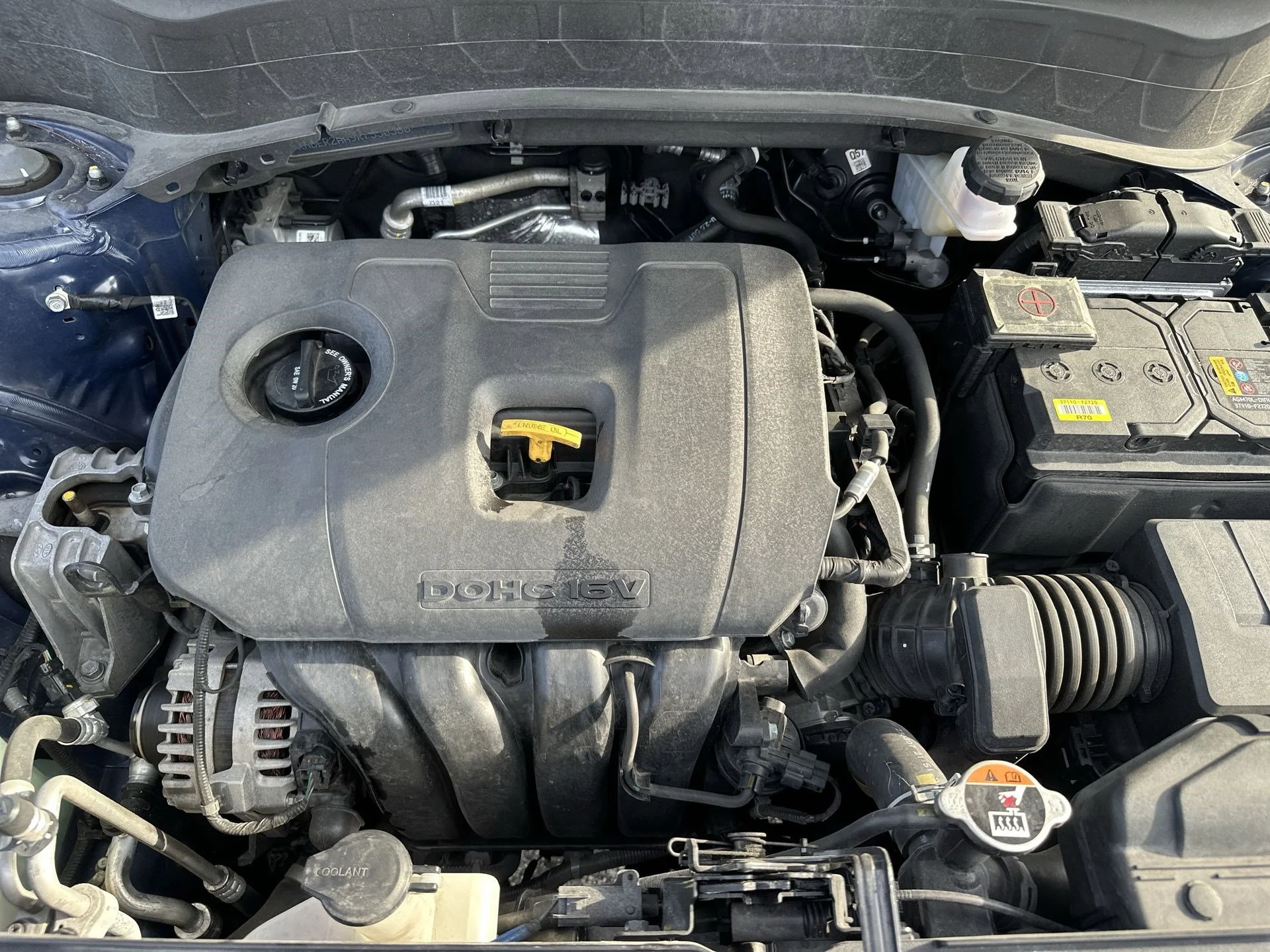 Certified Used 2024 Dark Ocean Blue Kia EX image 17