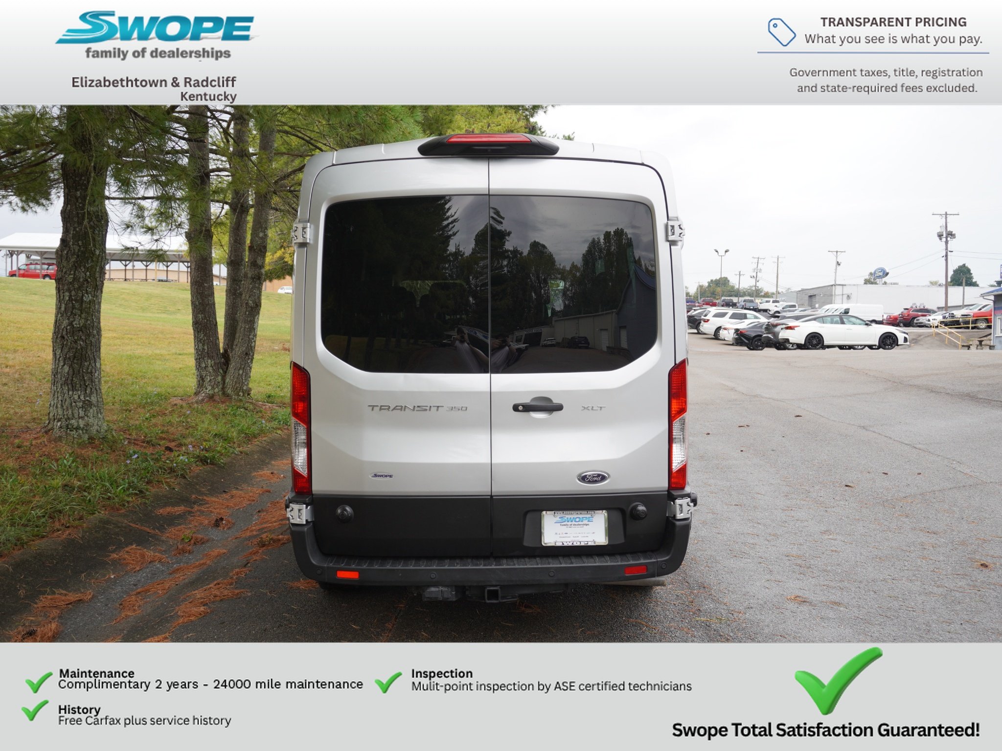 Used 2024 Ingot Silver Metallic Ford XLT image 4