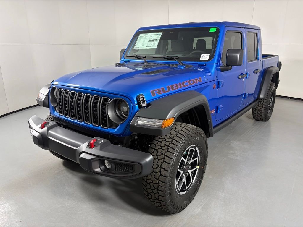 New 2026 Hydro Blue Pearl-Coat Exterior Paint Jeep Rubicon image 4