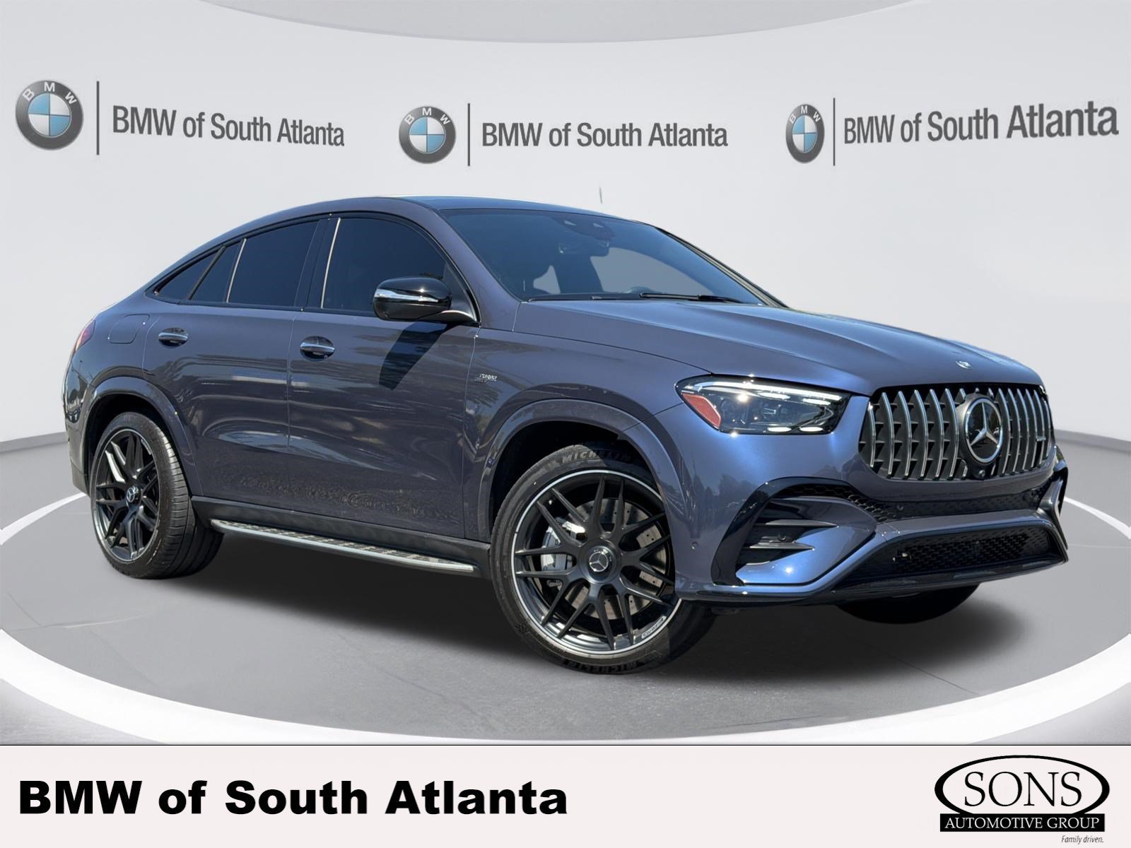 Used 2025 Twilight Blue Metallic Mercedes-Benz AMG® GLE 53 image 1