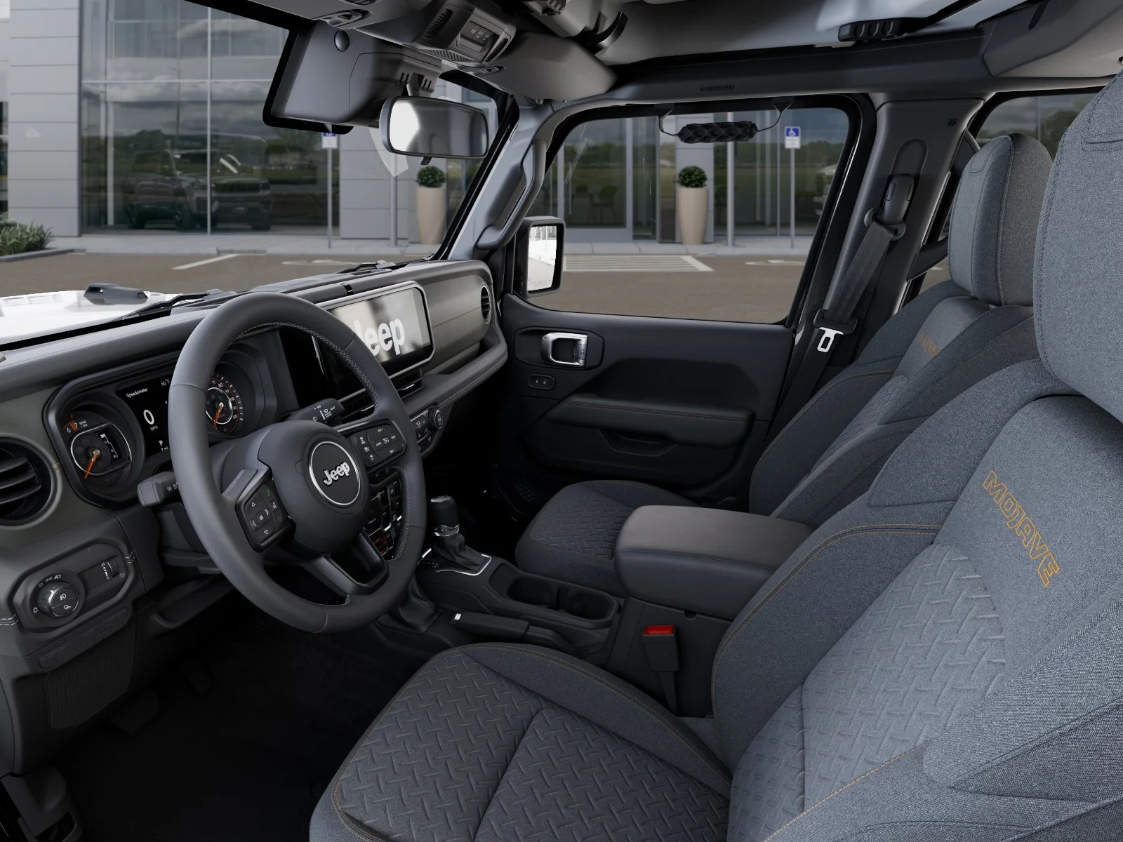 New 2026 Granite Crystal Metallic Clear-Coat Exterior Paint Jeep Mojave image 51