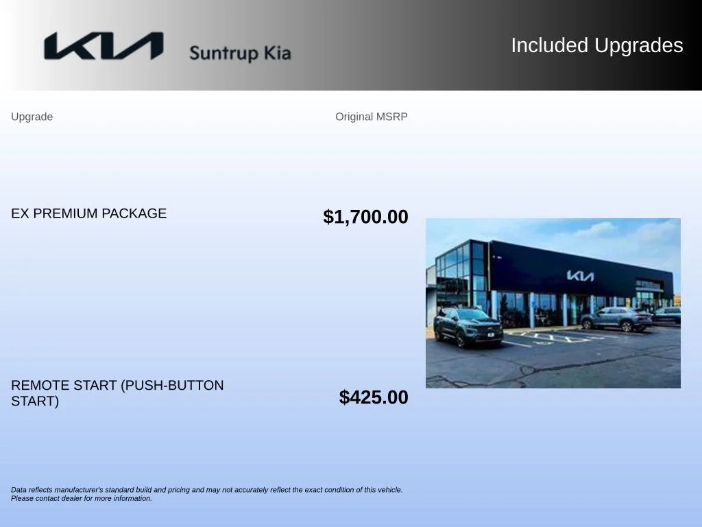 Used 2018 Blue Kia EX image 2