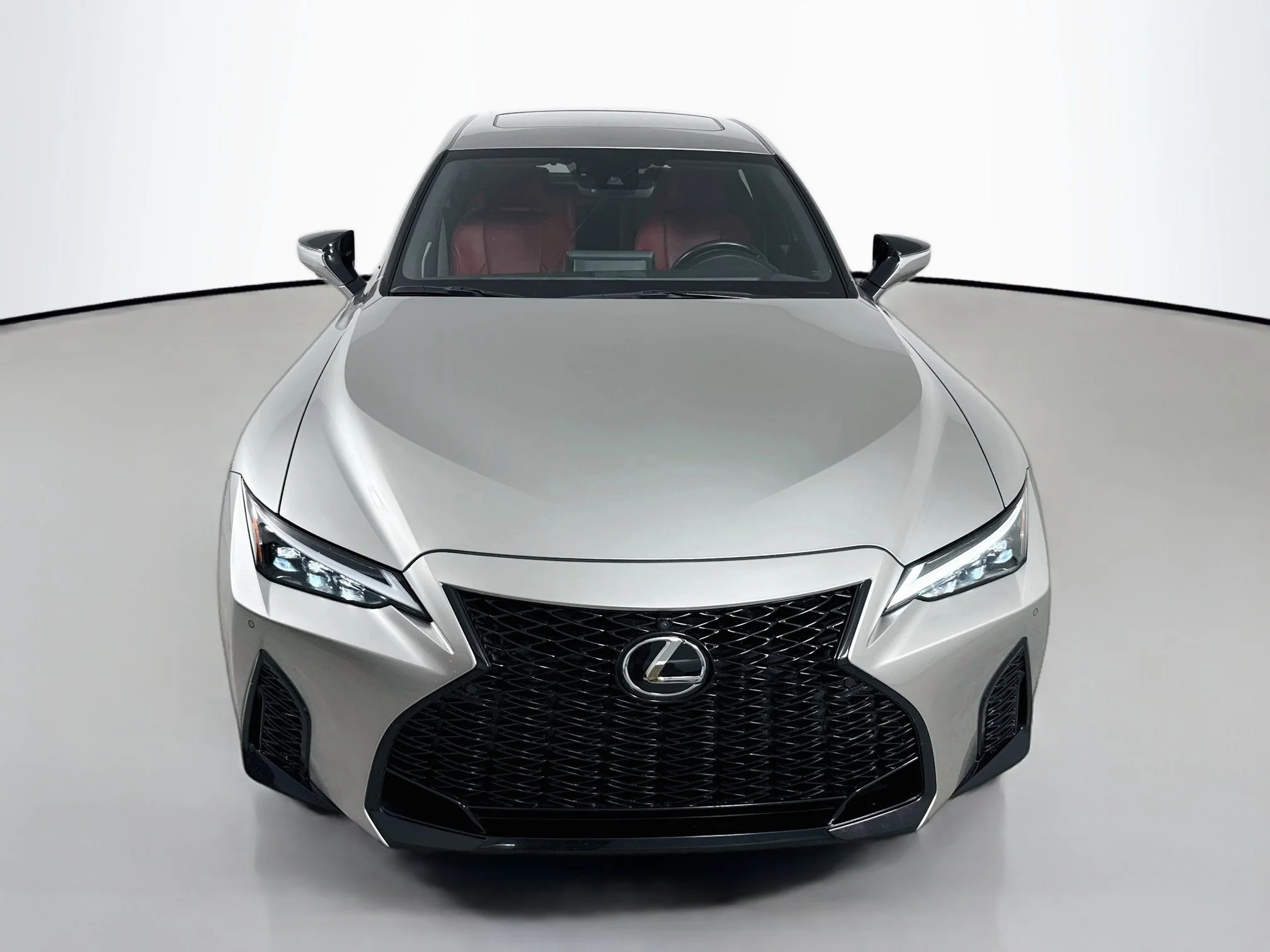 Certified Used 2023 Silver Lexus 350 F SPORT image 2