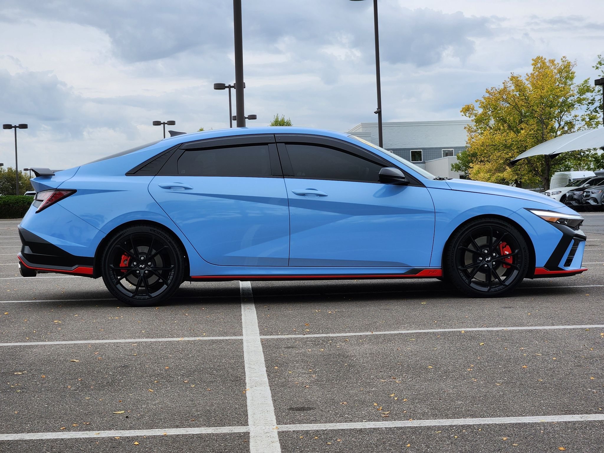 Used 2026 Performance Blue Hyundai Base image 2