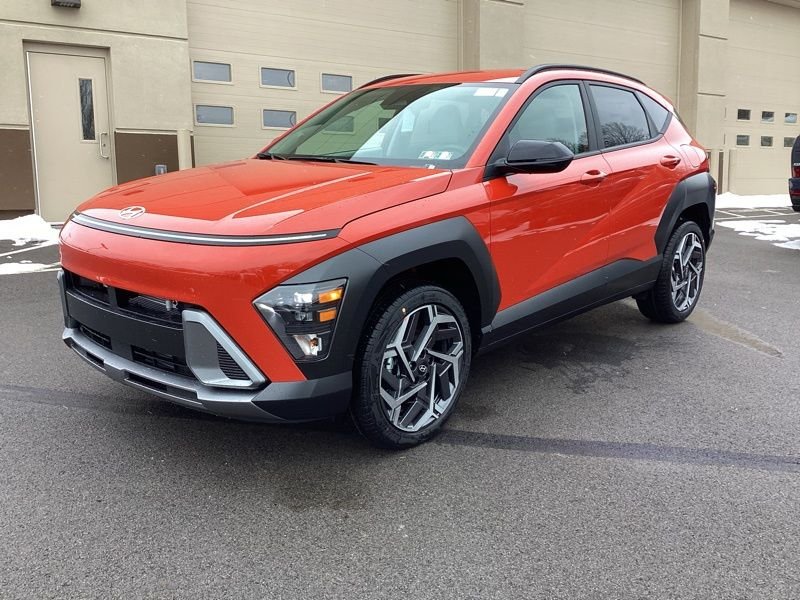 New 2026 Orange Hyundai SEL Premium image 3