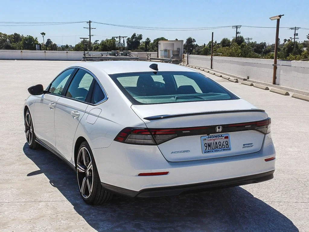 Certified Used 2024 Platinum White Honda Sport image 4