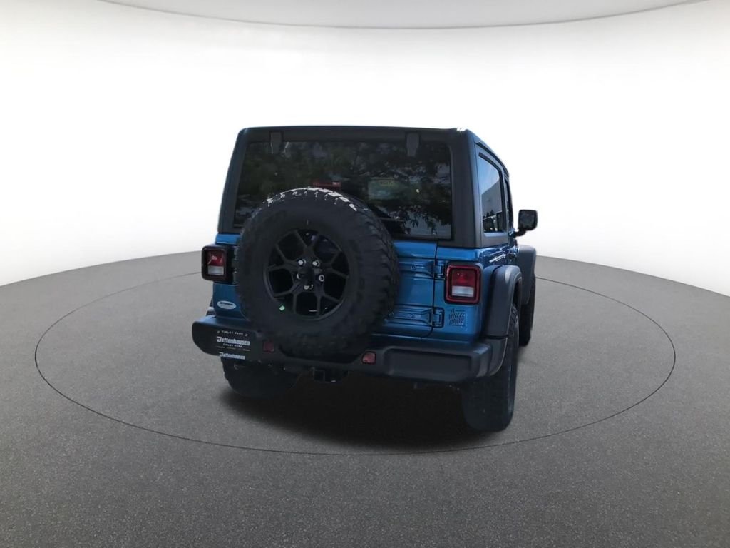 New 2026 Hydro Blue Pearl-Coat Exterior Paint Jeep Willys image 10
