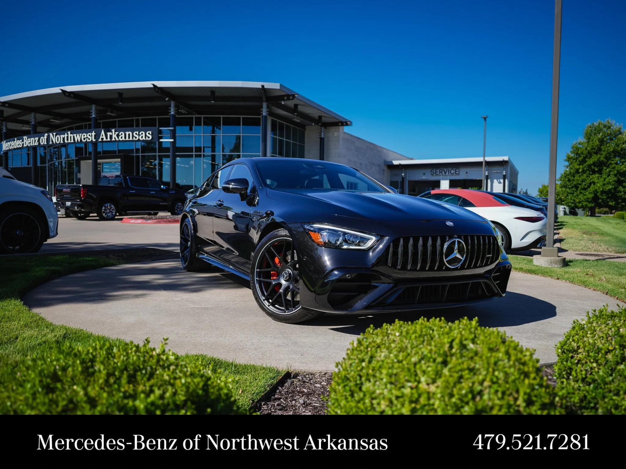 Certified Used 2026 Obsidian Black Metallic Mercedes-Benz Base image 1
