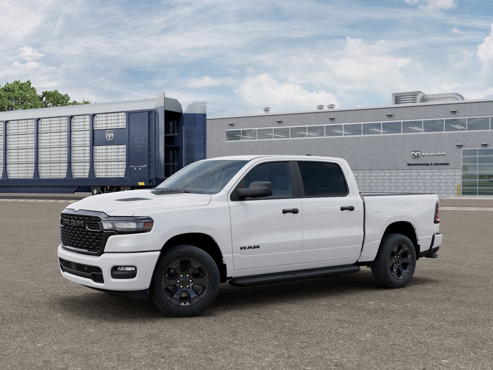 New 2027 Bright White Clearcoat RAM  image 1