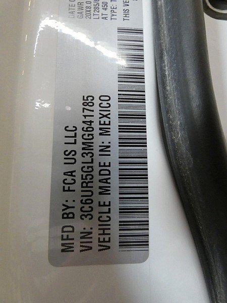 Used 2021 BRIGHT WHITE Ram Longhorn Crew Cab 6