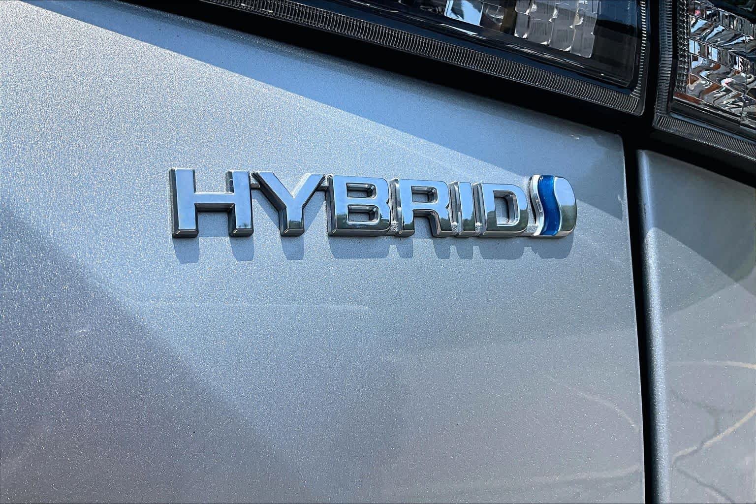Used 2022 Celestial Silver Metallic Toyota Hybrid XLE image 10