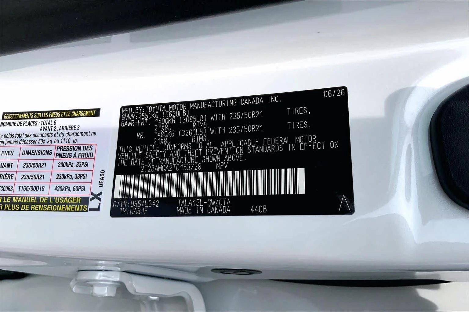 New 2026 Eminent White Pearl Lexus PREMIUM PLUS image 22