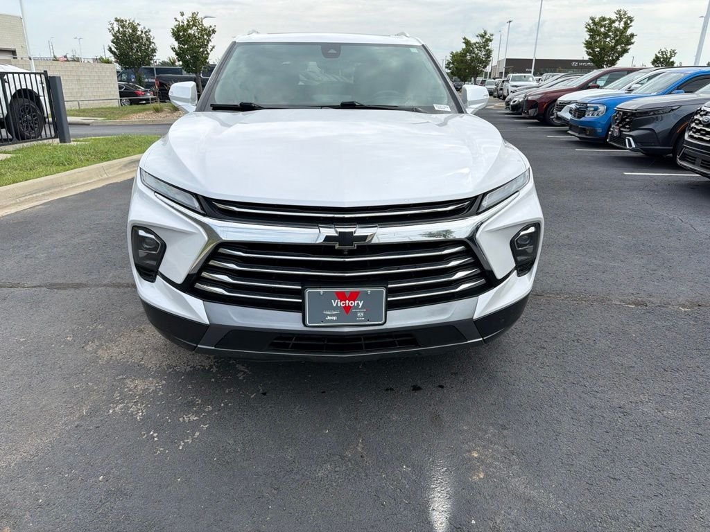 Used 2023 Chevrolet Blazer Premier with VIN 3GNKBLR49PS170247 for sale in Kansas City