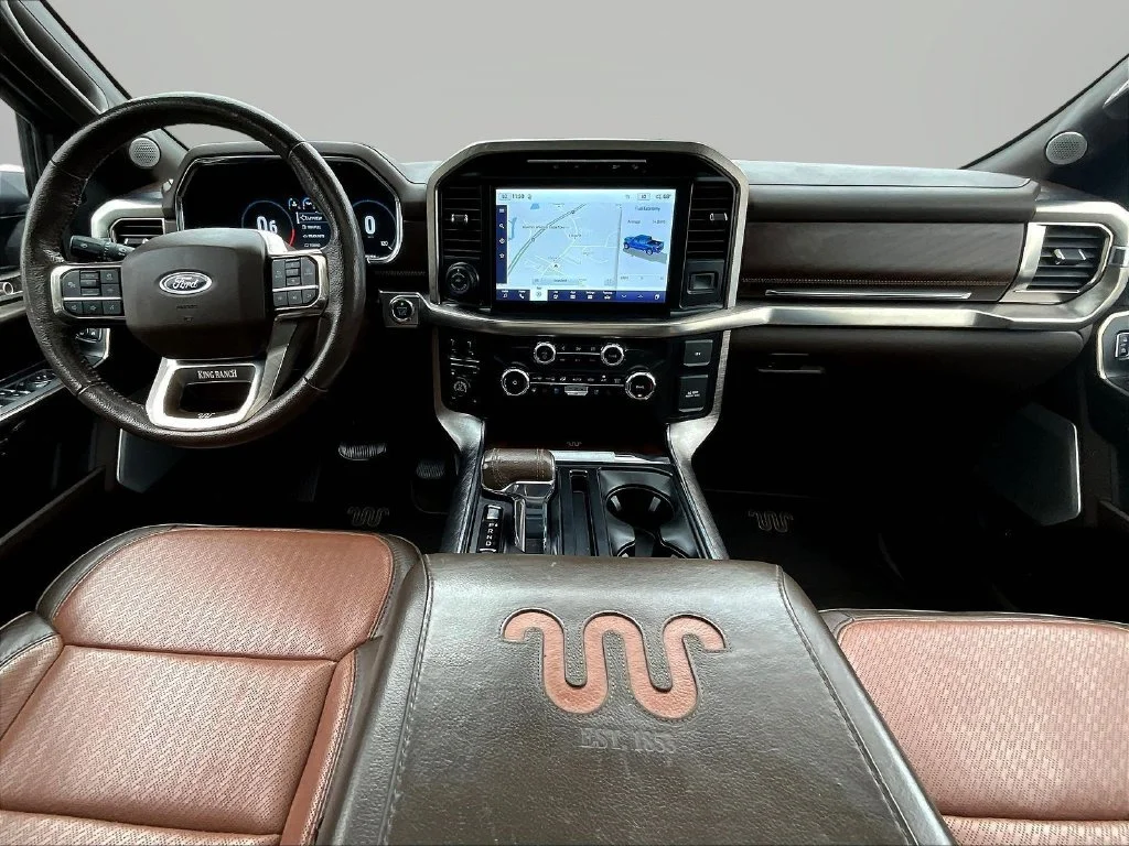 Used 2022 Blue Ford King Ranch image 10