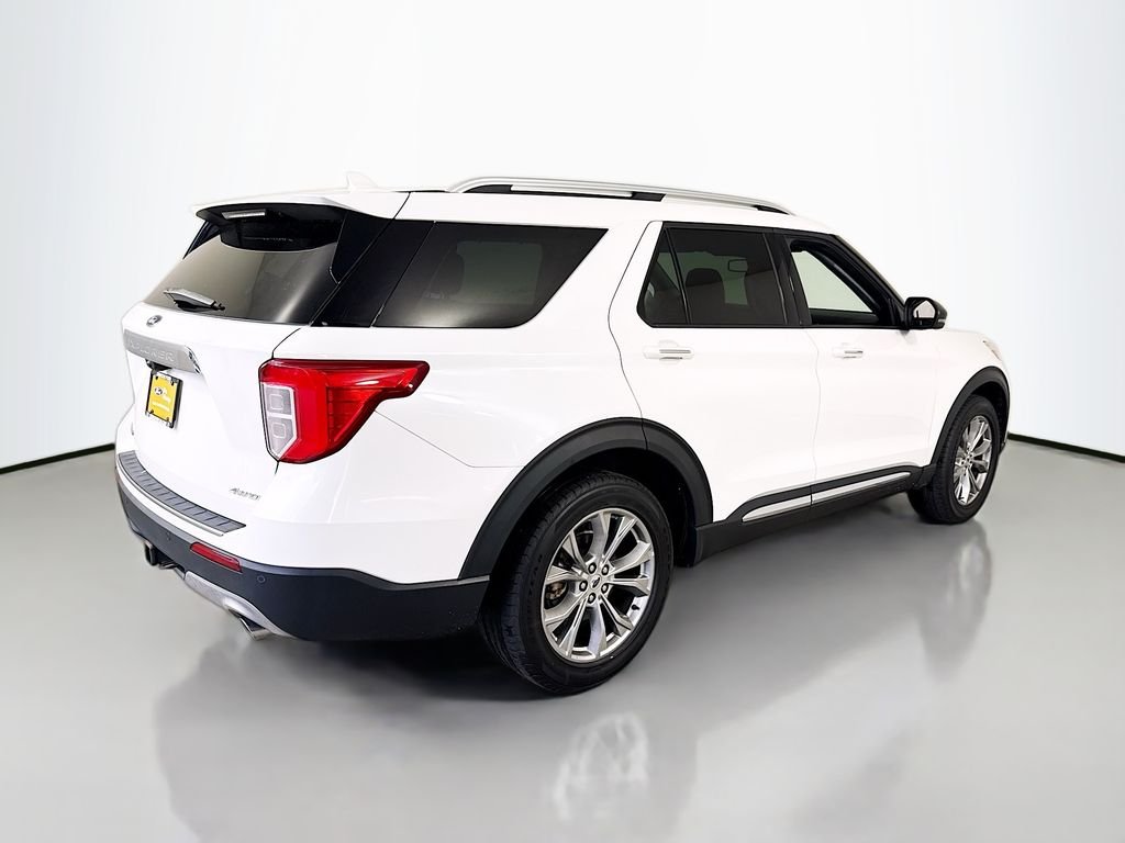 Used 2022 Star White Metallic Tri-Coat Ford Limited image 7