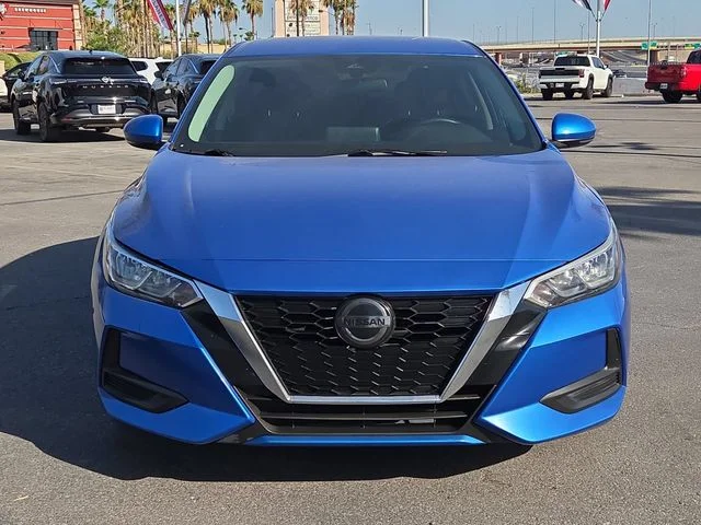 Used 2020 Electric Blue Metallic Nissan SV image 4