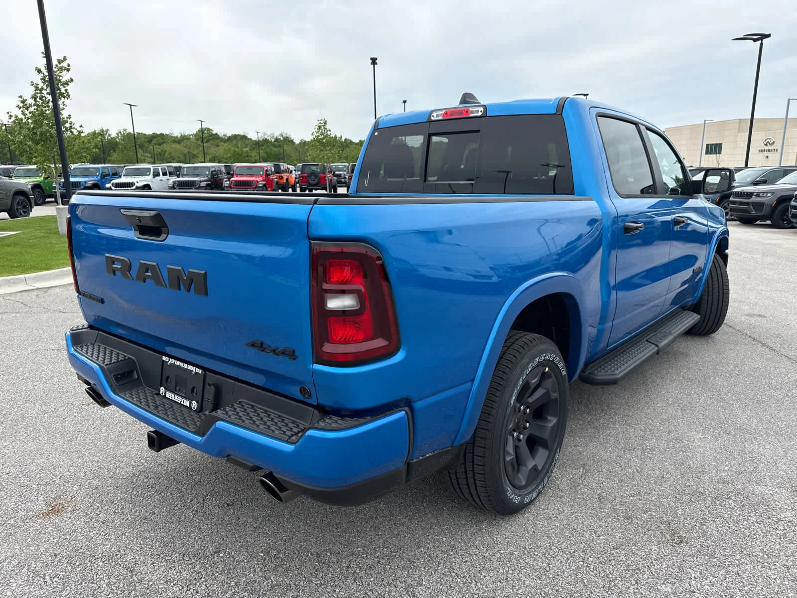 New 2026 Hydro Blue Pearl-Coat Exterior Paint RAM Big Horn image 8