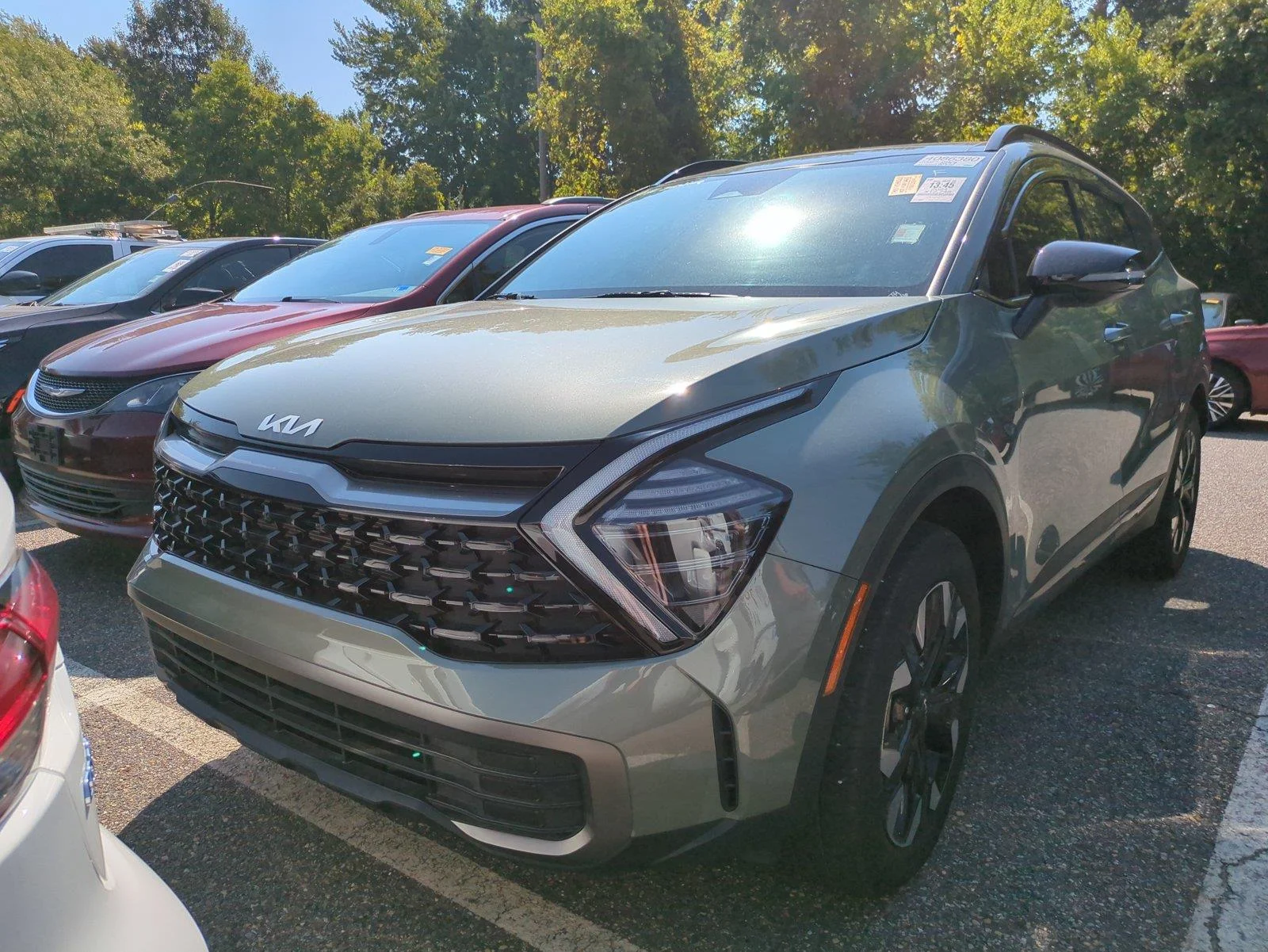 Used 2024 Jungle Green Kia X-Line image 6