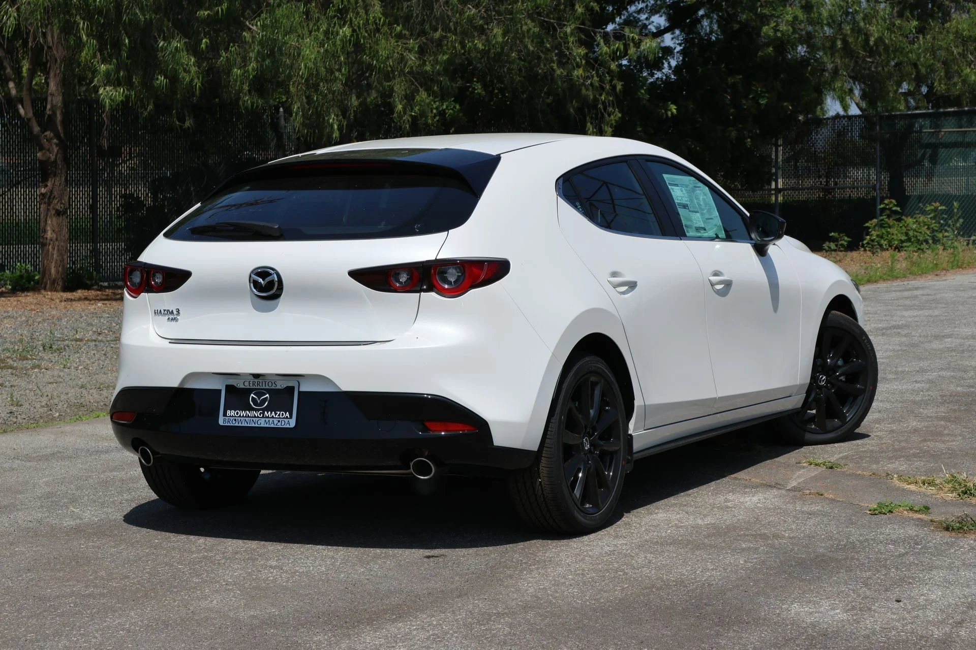 New 2026 Snowflake White Pearl Mazda 2.5 S Carbon Edition AWD image 2