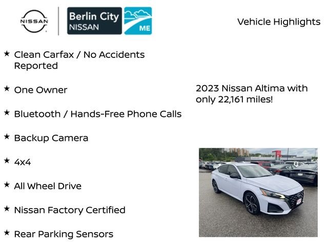 Used 2023 Pearl Nissan 2.5 SR image 8