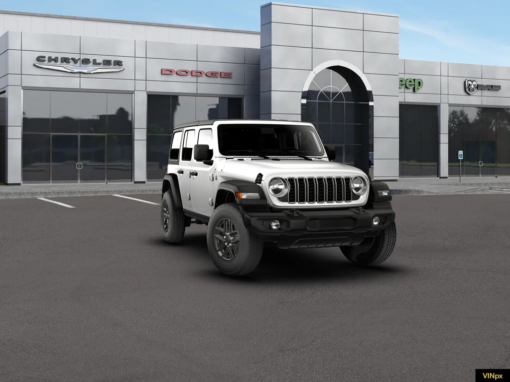 New 2026 Bright White Clear-Coat Exterior Paint Jeep Sport image 13