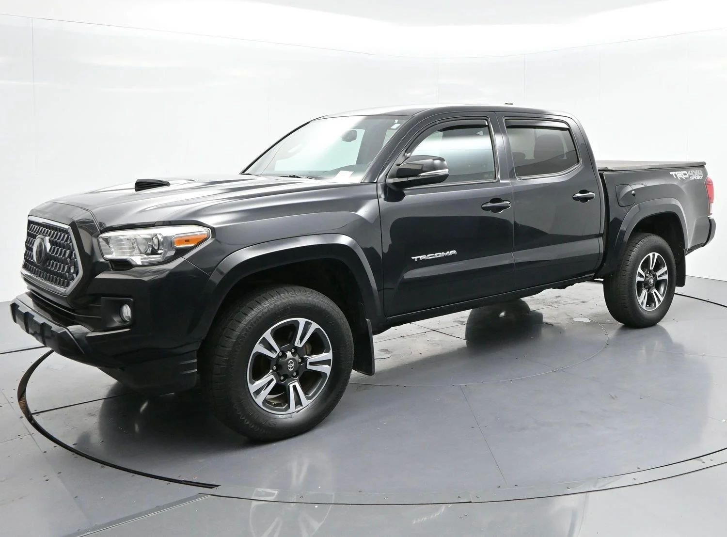 Used 2019 Midnight Black Metallic Toyota TRD Sport image 3