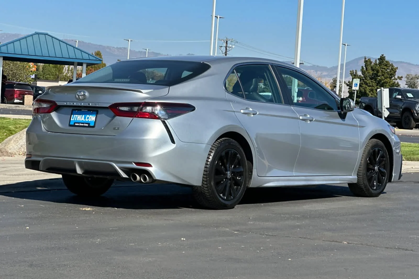 Certified Used 2024 Silver Toyota SE image 2